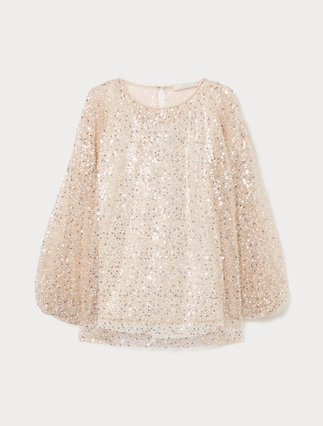 Embroidered tulle tunic - Marina Rinaldi