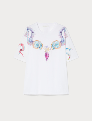 T-Shirt aus Baumwolljersey - Marina Rinaldi