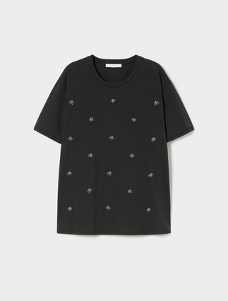 T-Shirt aus Baumwolljersey - Marina Rinaldi