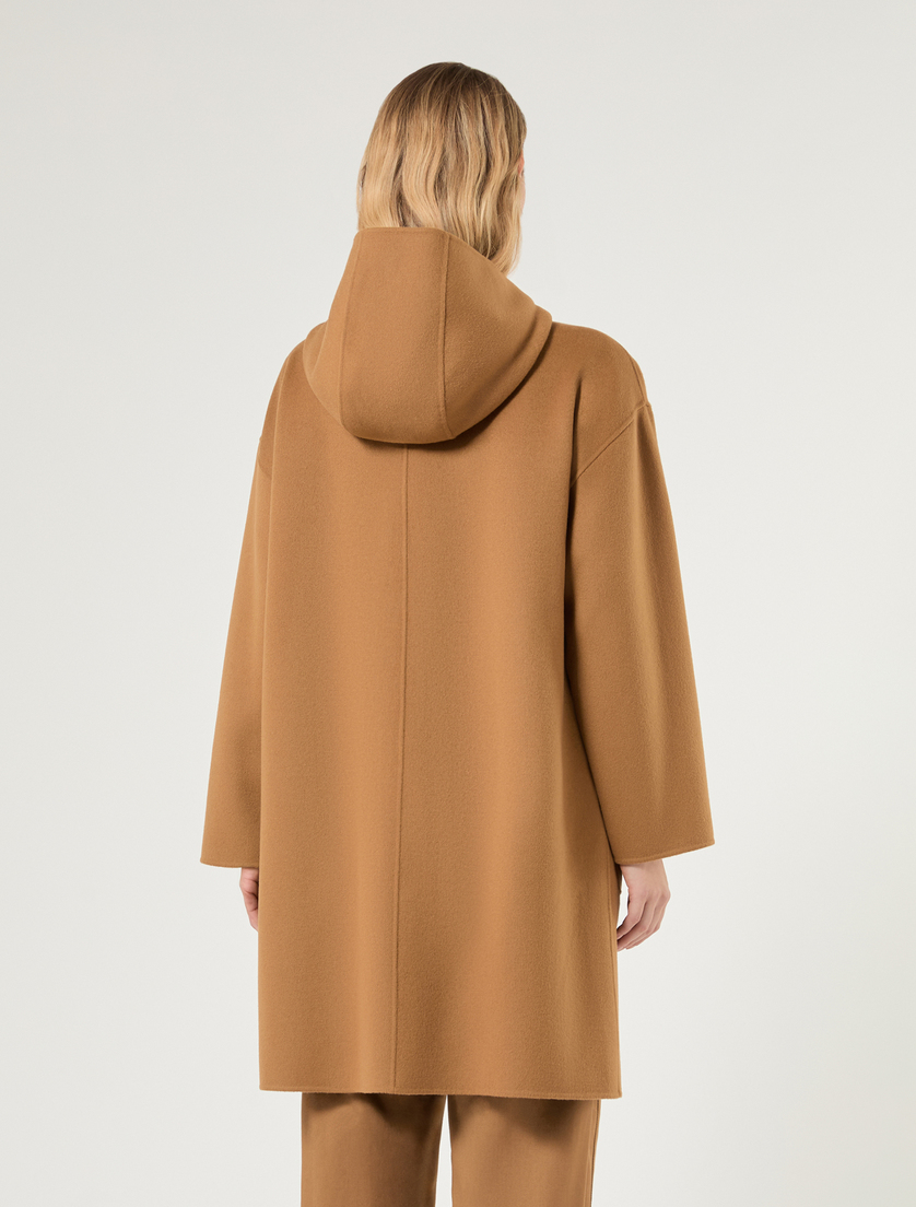 Double-faced wool and cashmere coat - BISCUIT - Marina Rinaldi - 4