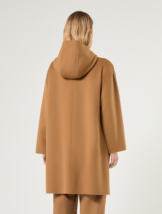 Double-faced wool and cashmere coat - BISCUIT - Marina Rinaldi - 4