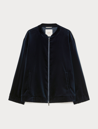 Velvet bomber jacket - Marina Rinaldi