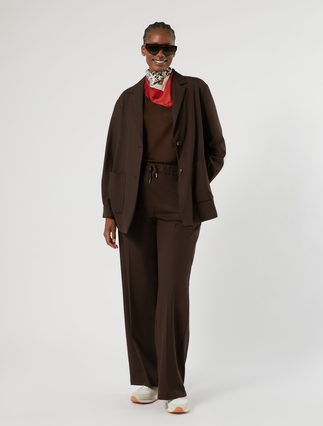 Viscose-blend twill jacket - Marina Rinaldi