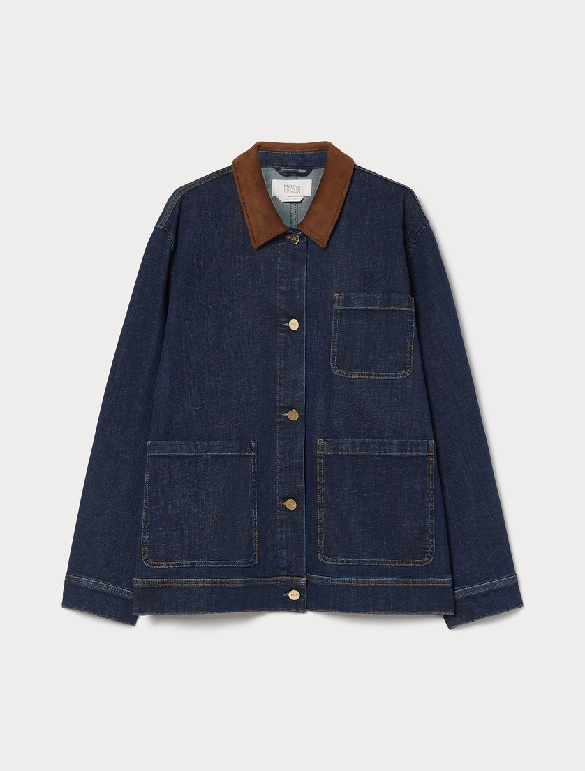 Veste en denim - BLEU NUIT - Marina Rinaldi
