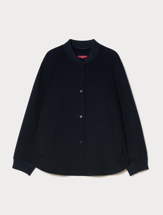 Double-faced wool-blend jacket - Marina Rinaldi