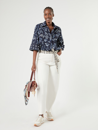 Camicia in popeline di cotone - Marina Rinaldi