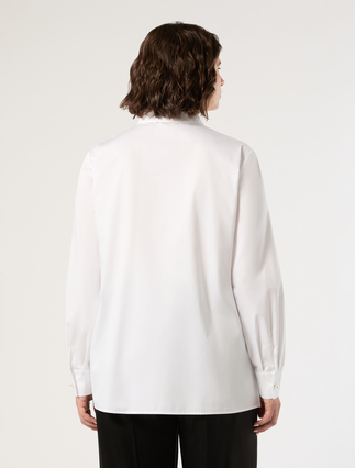 Satin shirt - OPTICAL WHITE - Marina Rinaldi - 4