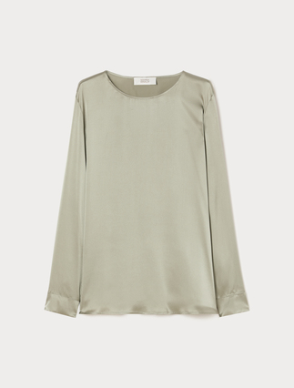 Silk satin blouse - Marina Rinaldi