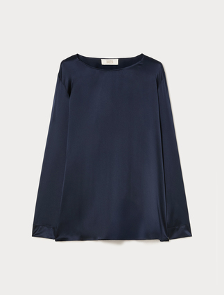 Silk satin blouse - Marina Rinaldi