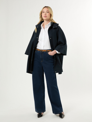 Cotton poplin shirt - OPTICAL WHITE - Marina Rinaldi - 2