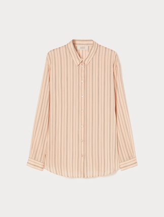 Yarn-dyed poplin shirt - Marina Rinaldi