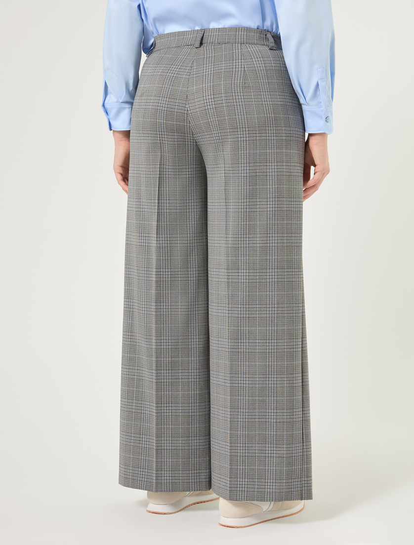 Pantaloni in twill di pura lana - GRIGIO MEDIO - Marina Rinaldi - 4