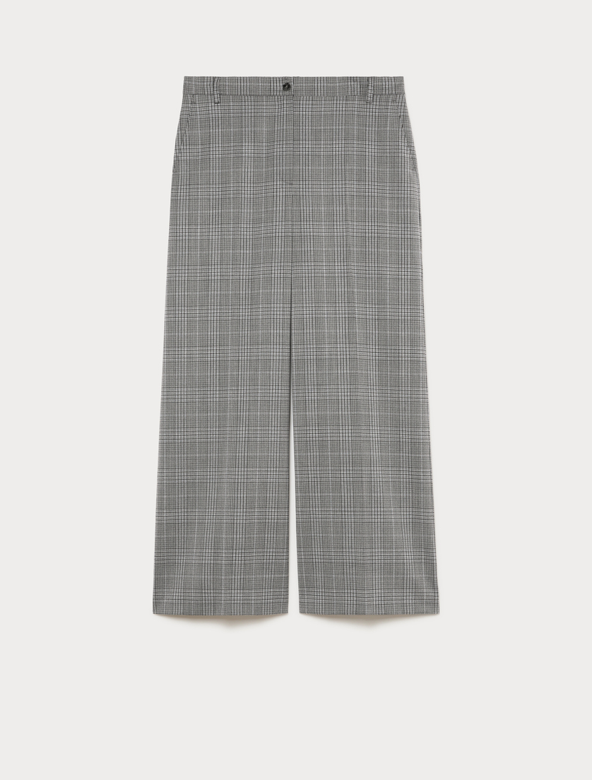 Pantaloni in twill di pura lana - GRIGIO MEDIO - Marina Rinaldi