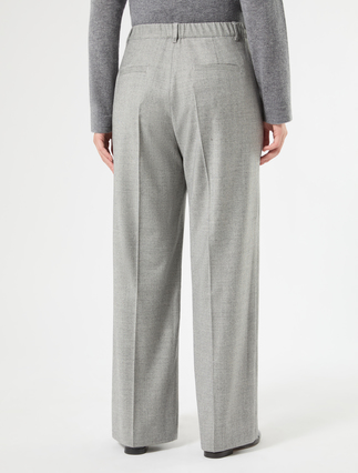Flannel trousers - IVORY - Marina Rinaldi - 4