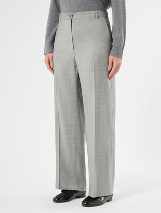 Flannel trousers - IVORY - Marina Rinaldi - 3
