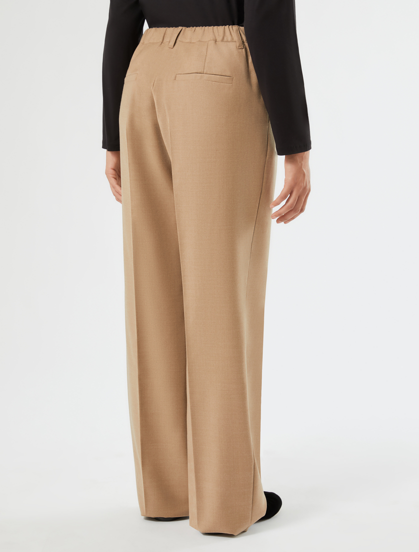 Flannel trousers - CAMEL - Marina Rinaldi - 4