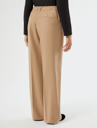 Flannel trousers - CAMEL - Marina Rinaldi - 4