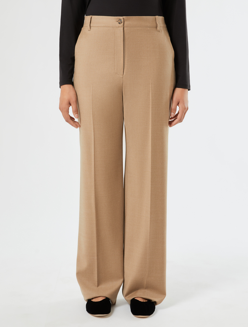 Flannel trousers - CAMEL - Marina Rinaldi - 3