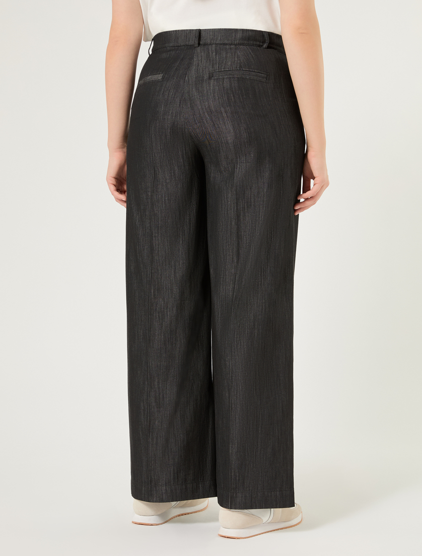 Jeans in denim di cotone - BLU NOTTE - Marina Rinaldi - 4
