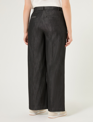 Jeans in denim di cotone - BLU NOTTE - Marina Rinaldi - 4