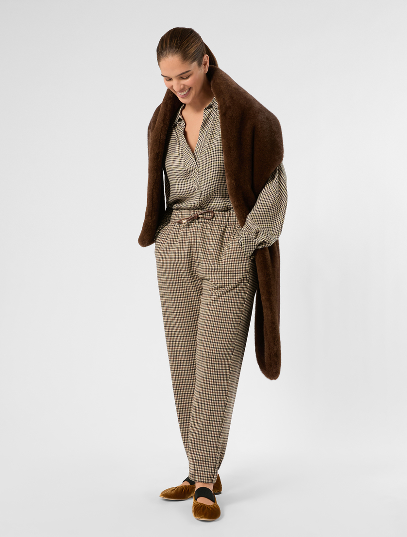 Printed twill shirt - Marina Rinaldi