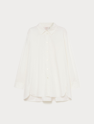 Cotton satin shirt - Marina Rinaldi