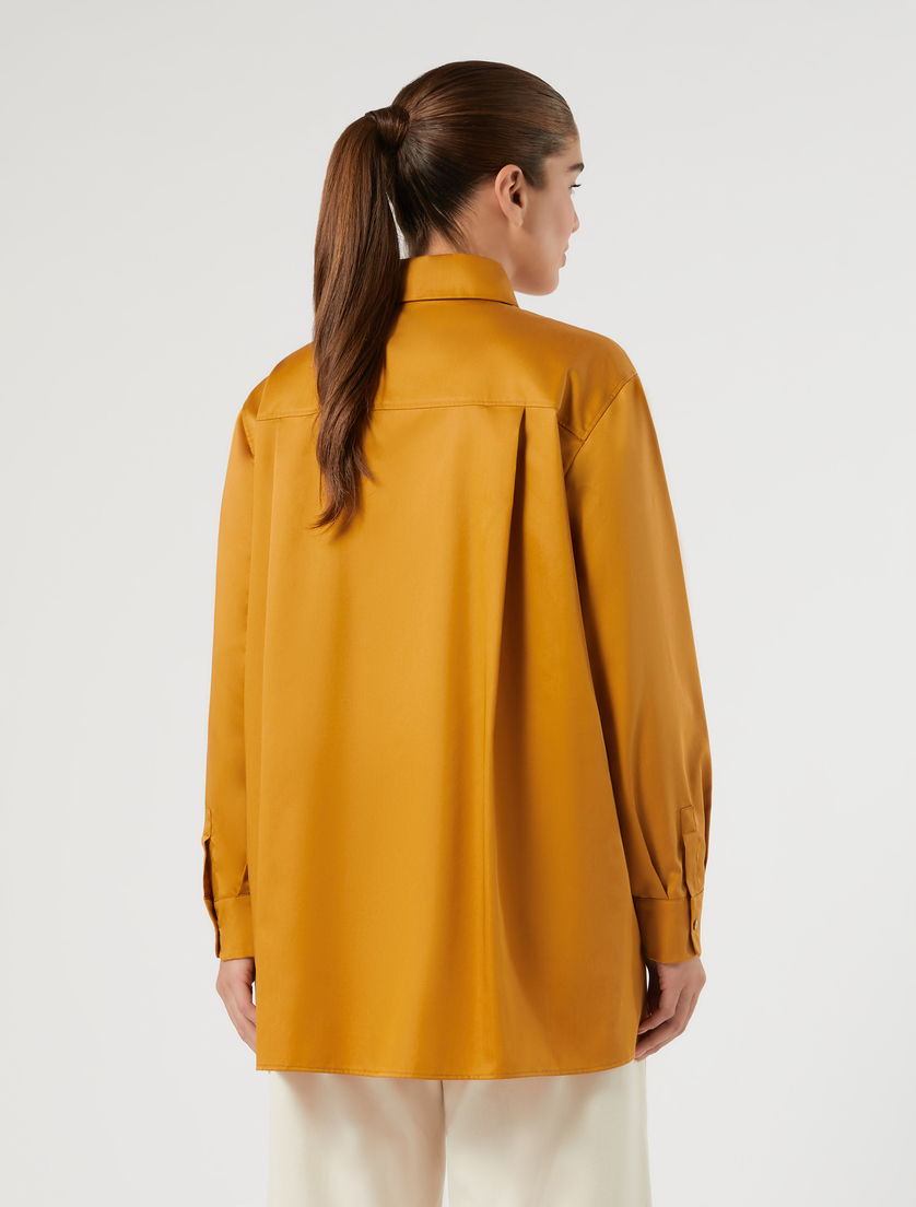 Camicia in raso di cotone - OCRA - Marina Rinaldi - 4