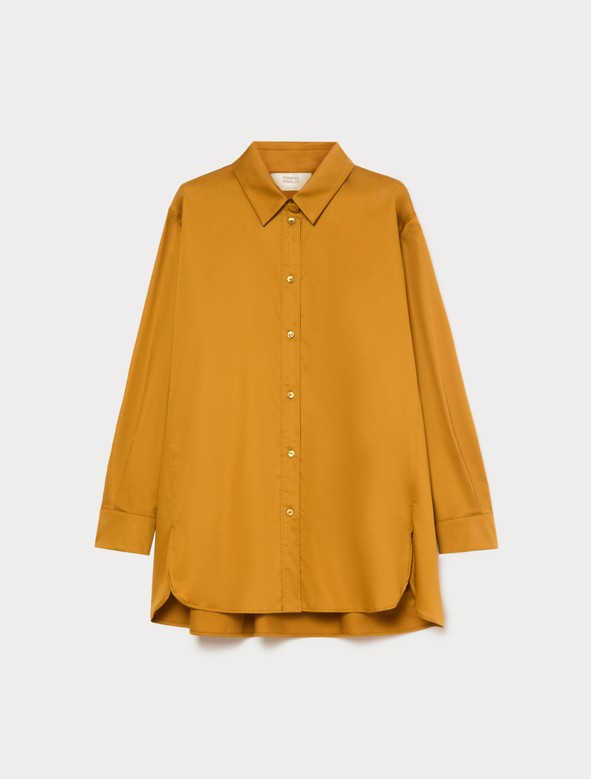 Camicia in raso di cotone - OCRA - Marina Rinaldi