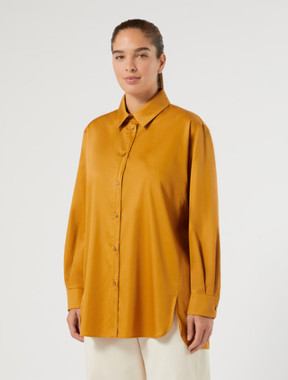 Camicia in raso di cotone - OCRA - Marina Rinaldi - 3