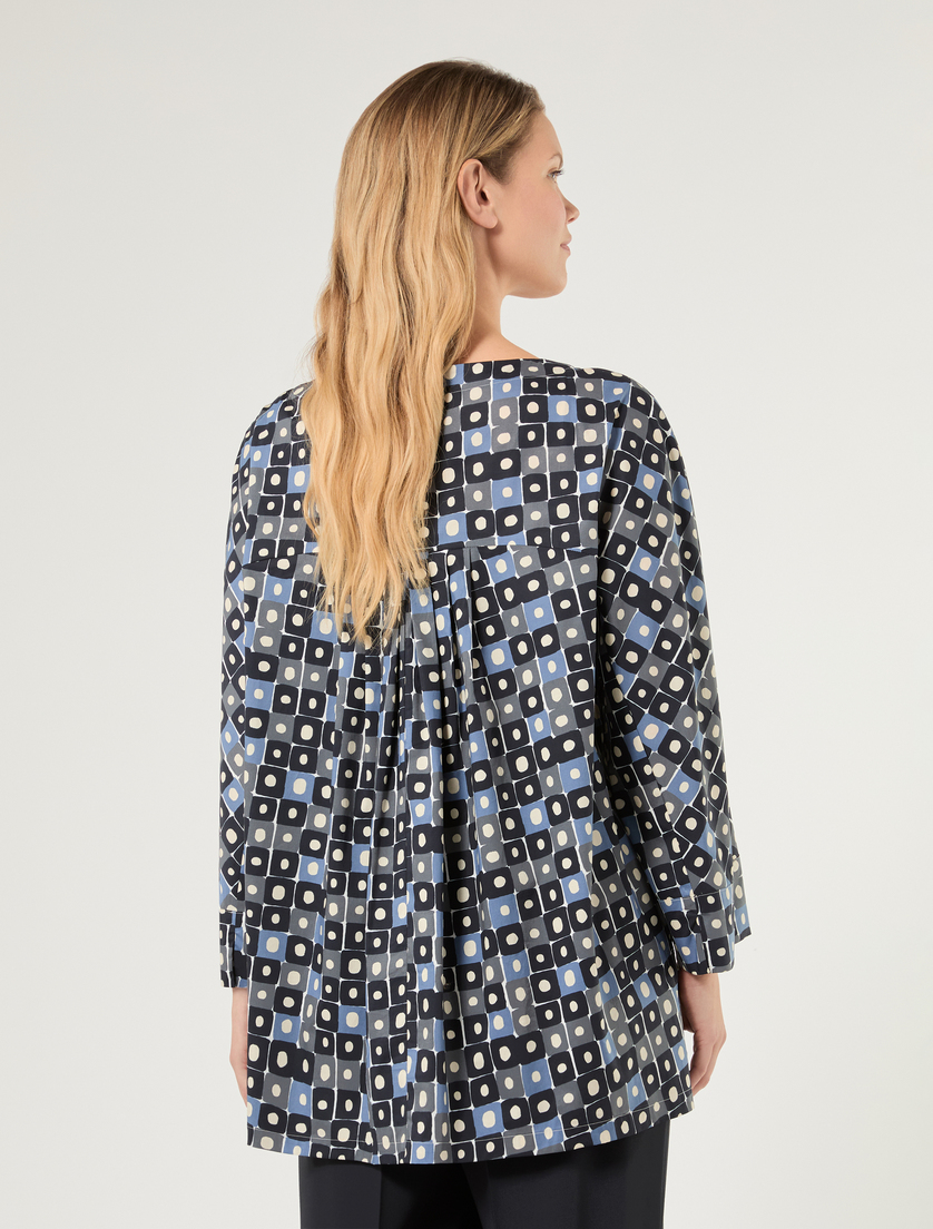 Cotton poplin shirt - WHITE - Marina Rinaldi - 4