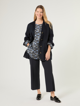 Cotton poplin shirt - WHITE - Marina Rinaldi - 2