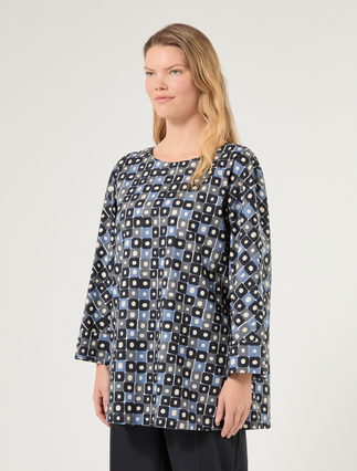 Cotton poplin shirt - WHITE