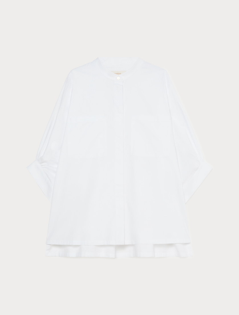 Camicia in Oxford di cotone - BIANCO OTTICO - Marina Rinaldi