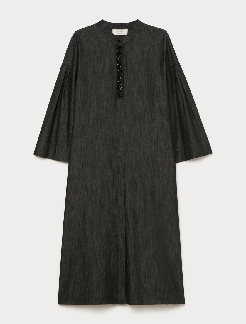 Denim shirt dress - MIDNIGHTBLUE - Marina Rinaldi