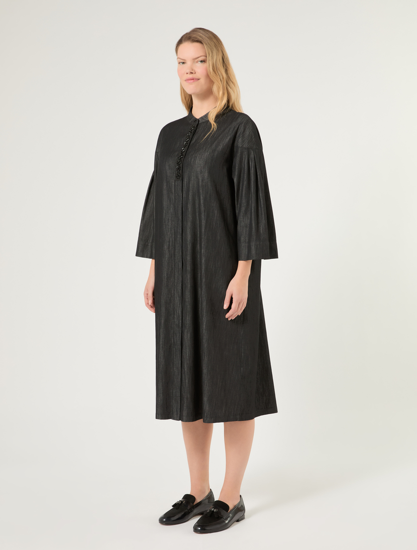 Denim shirt dress - MIDNIGHTBLUE - Marina Rinaldi - 3