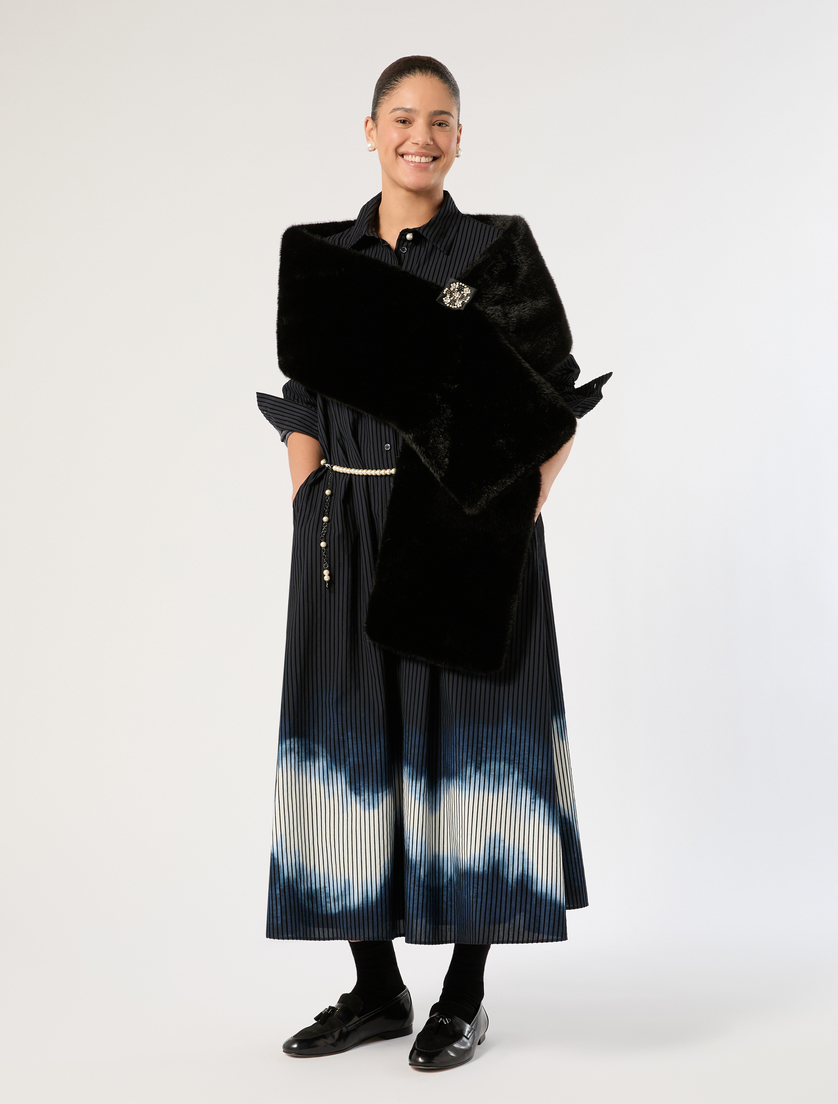 Cotton poplin dress - Marina Rinaldi