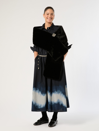 Cotton poplin dress - Marina Rinaldi