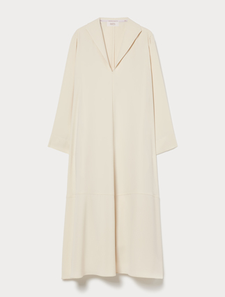 Stretch microtwill dress - SAND - Marina Rinaldi - 1
