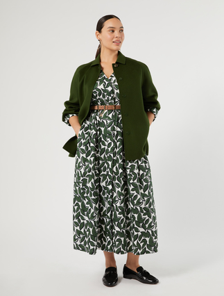 Kleid aus Baumwollpopeline - Marina Rinaldi