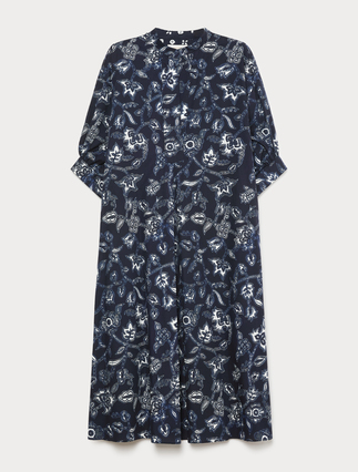 Kleid aus Baumwollpopeline - Marina Rinaldi