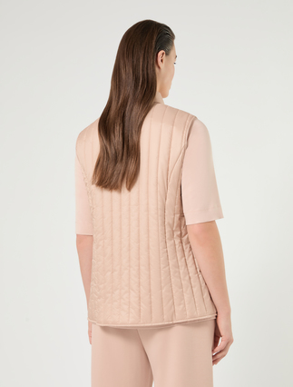 Quilted gilet - ANTIQUE ROSE - Marina Rinaldi - 4