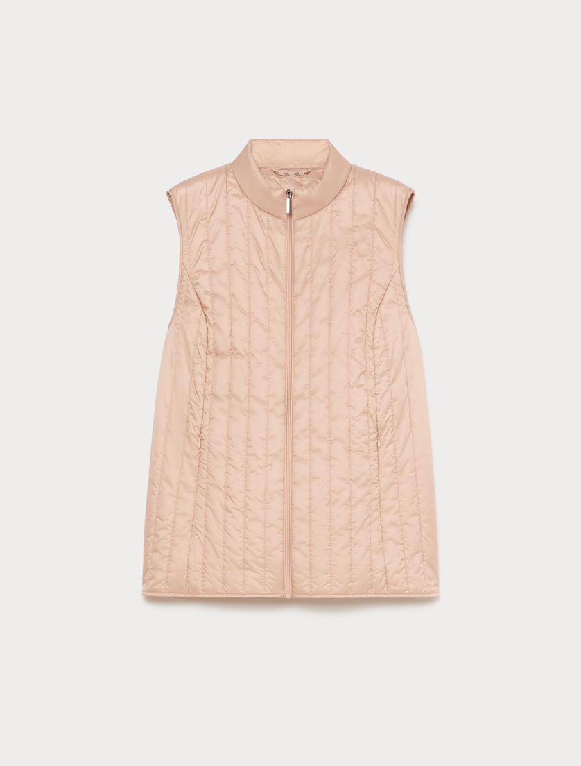 Quilted gilet - ANTIQUE ROSE - Marina Rinaldi