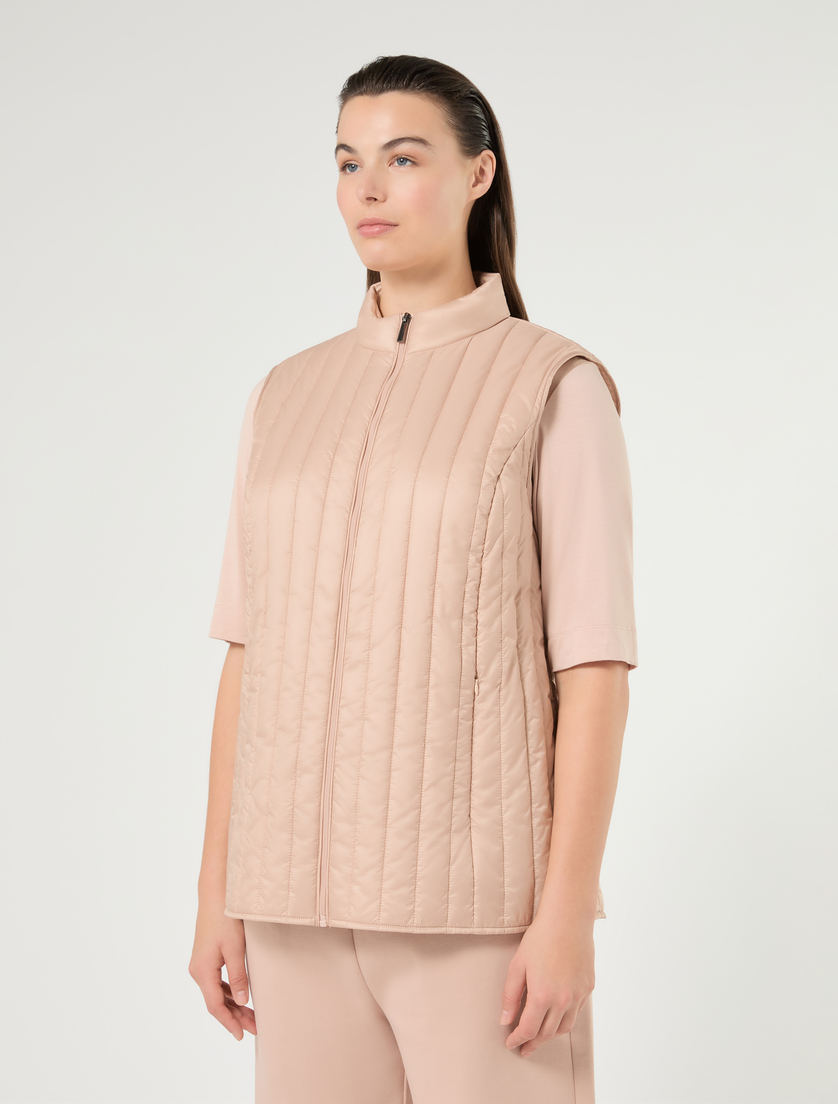 Quilted gilet - ANTIQUE ROSE - Marina Rinaldi - 3