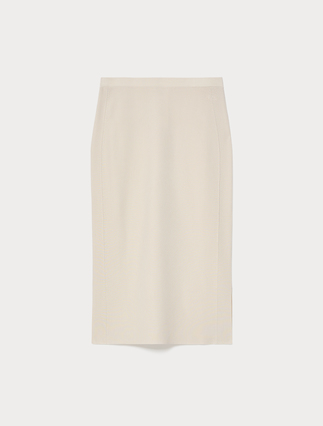 Viscose knit skirt - Marina Rinaldi