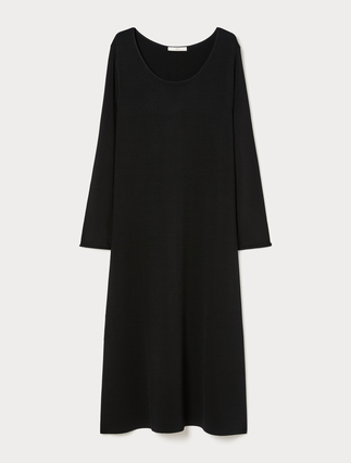 Viscose dress - CZARNY - Marina Rinaldi - 1