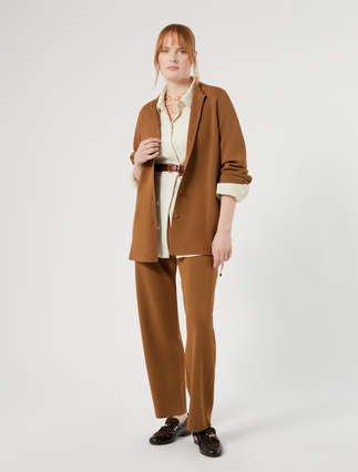 Viscose knit trousers - BISCUIT - Marina Rinaldi - 2