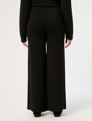 Viscose trousers - BLACK - Marina Rinaldi - 4