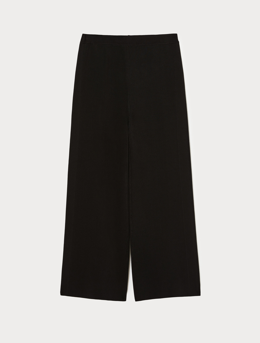 Viscose trousers - BLACK - Marina Rinaldi