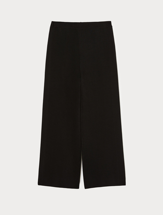 Viscose trousers - BLACK - Marina Rinaldi - 1
