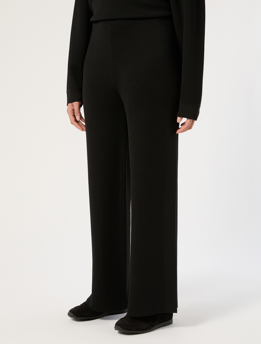Viscose trousers - BLACK - Marina Rinaldi - 3